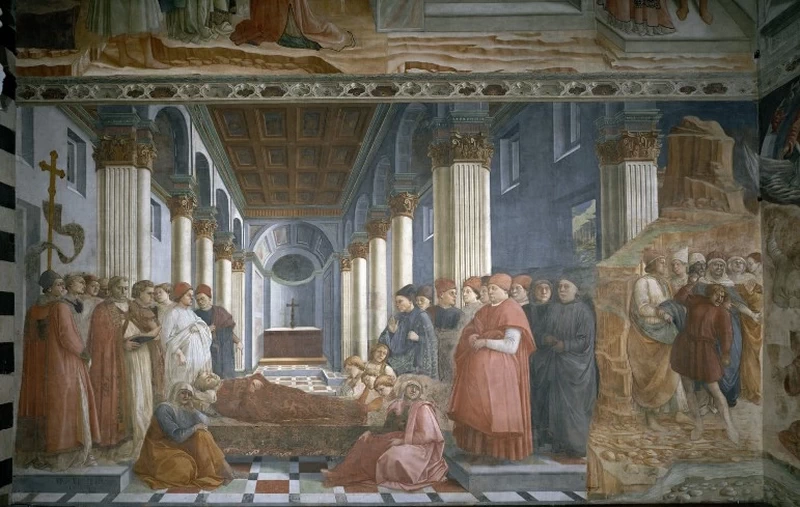 Filippo Lippi - Martirio ed esequie di santo Stefano, Prato
